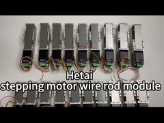 Tes operasi motor sekrup stepper.