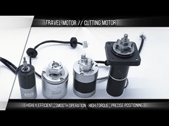 Motor DC kelas industri tanpa sikat dengan torsi puncak 0,042 N-m dan Kelas Isolasi B