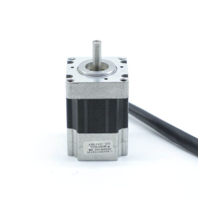Nema 17 42mm Kecepatan Tinggi Brushless Dc Motor 48V 60W 3 Phase Micro 0.13nm