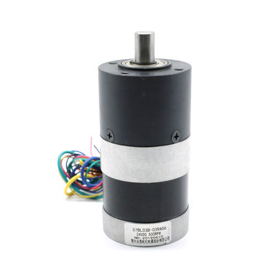 Torsi Tinggi 24 Volt Brushless Dc Motor 500 Rpm 0.8NM Silinder