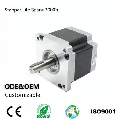 Beli 110BYGH80 Nema42 Motor Stepper Hibrida 1.8 Derajat 4 Kabel 9V 6.0A 8.5N.M online manufacture
