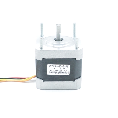 Beli Nema17 42mm 42BYGH610-78AE Motor Stepper Hibrida Kustom 11mH 0,5A 3V 0,2N.M online manufacture