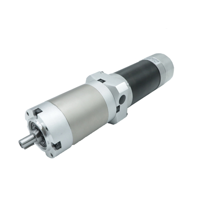 Beli Motor bldc 57mm dengan planetary gearbox 38N.m rasio reduksi 125:1 24V 30RPM online manufacture