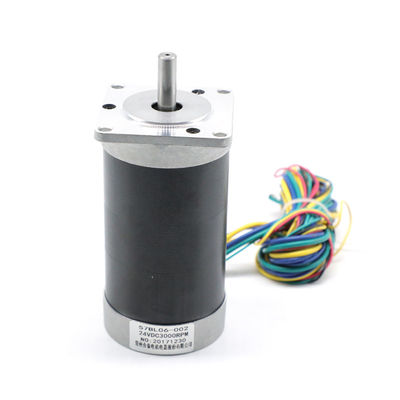 Beli 24V Mini Brushless Motor 3000RPM 0.44nm 138W 57BL06 002 Efisiensi Tinggi online manufacture