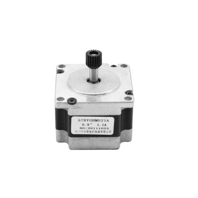 Beli 41mm Motor Langkah Hibrida Torsi Tinggi Nema 17 motor stepper 0,35nm 280 oz 57BYGHM021A online manufacture