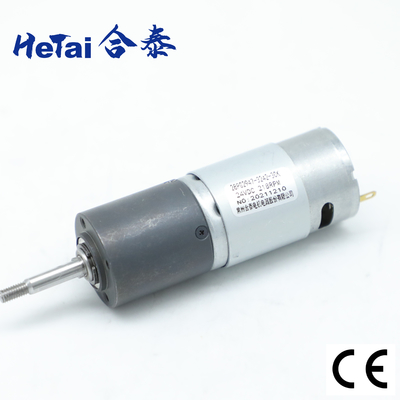 Beli Nema 11 Dc Brush Gear Motor 28 MM*28 MM Kebisingan Rendah 5000 RPM 24 V online manufacture