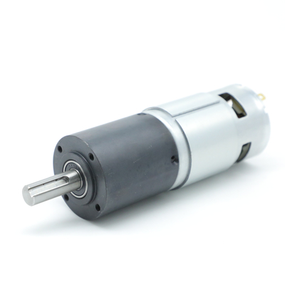 Beli Stabil Nema 17 24 V Rasio 1:53 Dc Brush Gear Motor CE ROHS Bersertifikat online manufacture