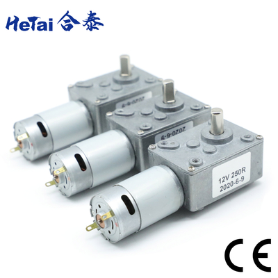 Beli 24V DC Worm Gear Motor Gear Box Pengurangan Torsi Tinggi Dengan Encoder online manufacture