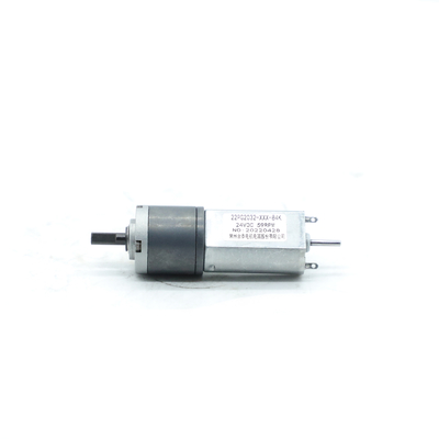 Beli NEMA 8 Kebisingan Rendah DC Brush Gear Motor 24V 59 Rpm 0,05A 22mm online manufacture