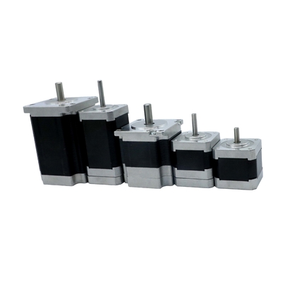 Motor Stepper Ukuran Penuh 20-110mm | Presisi Tinggi ±1.2° | Torsi hingga 28N.m